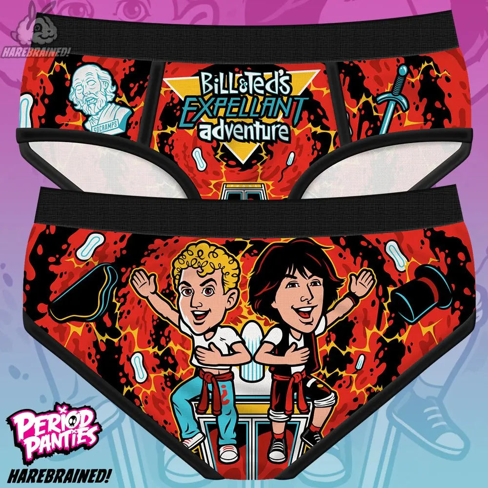 Bill and Ted's Expellant Adventure Period Panties – Harebrained