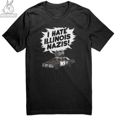 I Hate Illinois Nazis teelaunch