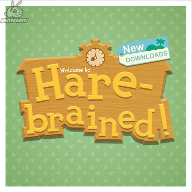 Animal Crossing New Horizons - Harebrained! QRs Harebrained