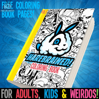 Coloring Book Pages Harebrained