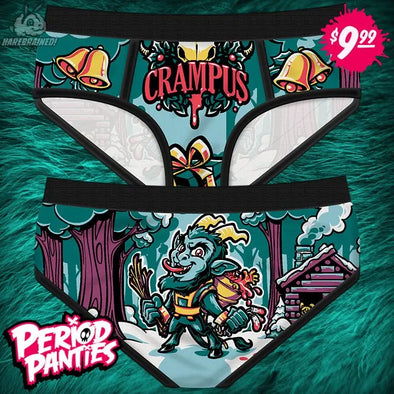 Crampus Period Panties Harebrained