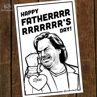 Free Father's Day Card! Harebrained