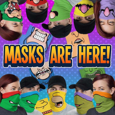 Masks Are Here Harebrained