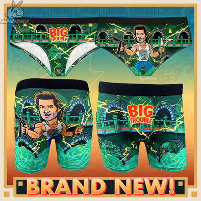 NEW: Big Trouble Panties and Boxer Briefs Harebrained