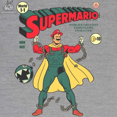 NEW SHIRT ALERT: Supermario Comic Harebrained