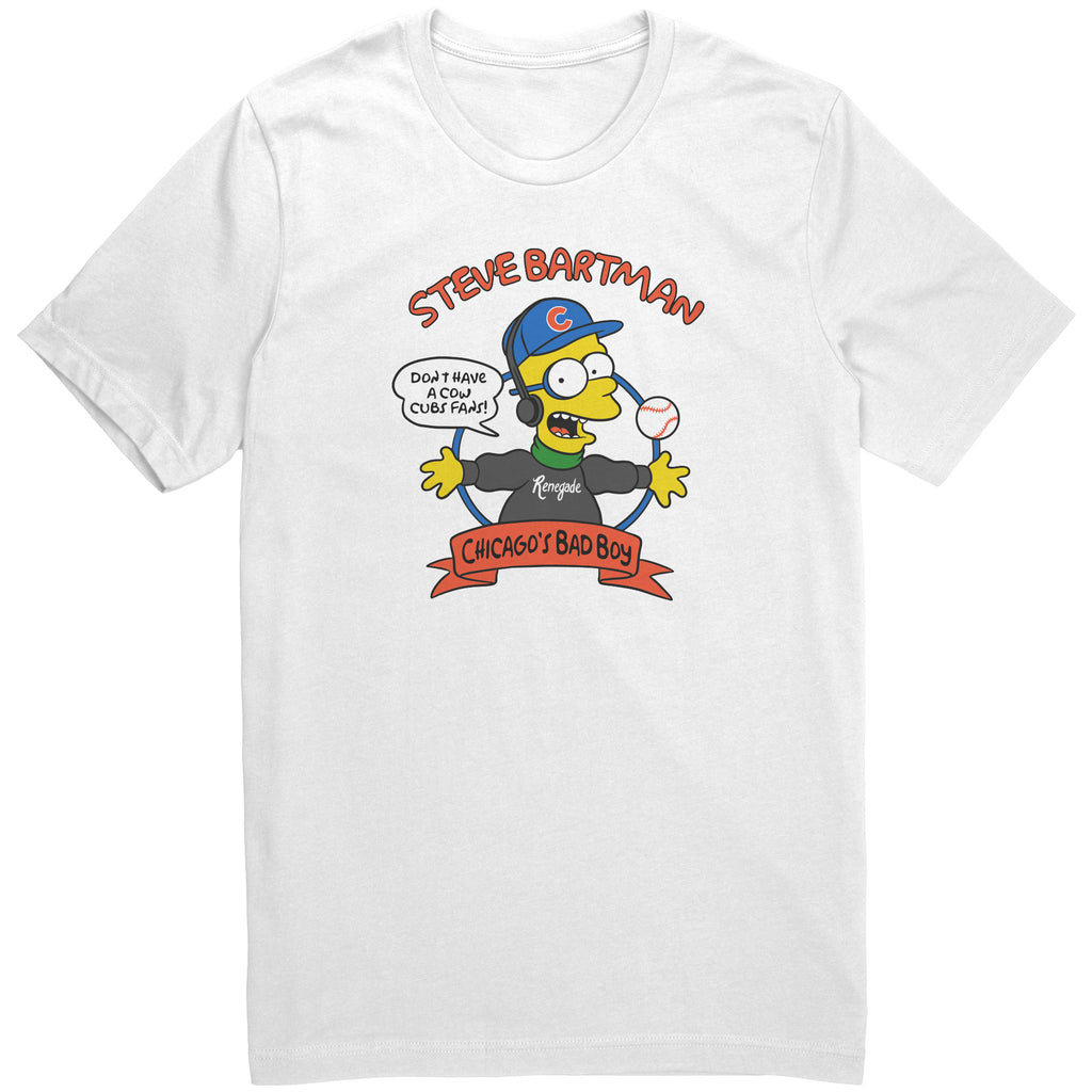 Bartman cubs shirt on sale