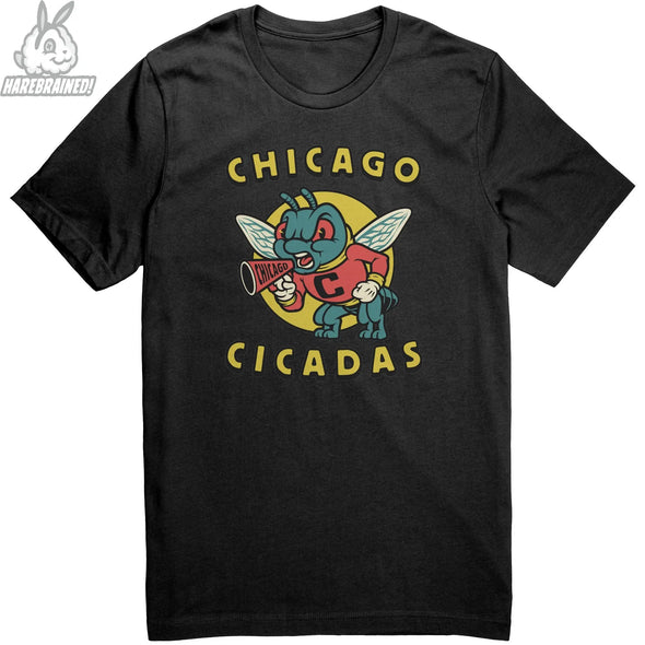 Chicago Cicada Mascot teelaunch