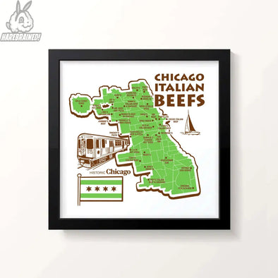 Chicago Italian Beefs Print Harebrained