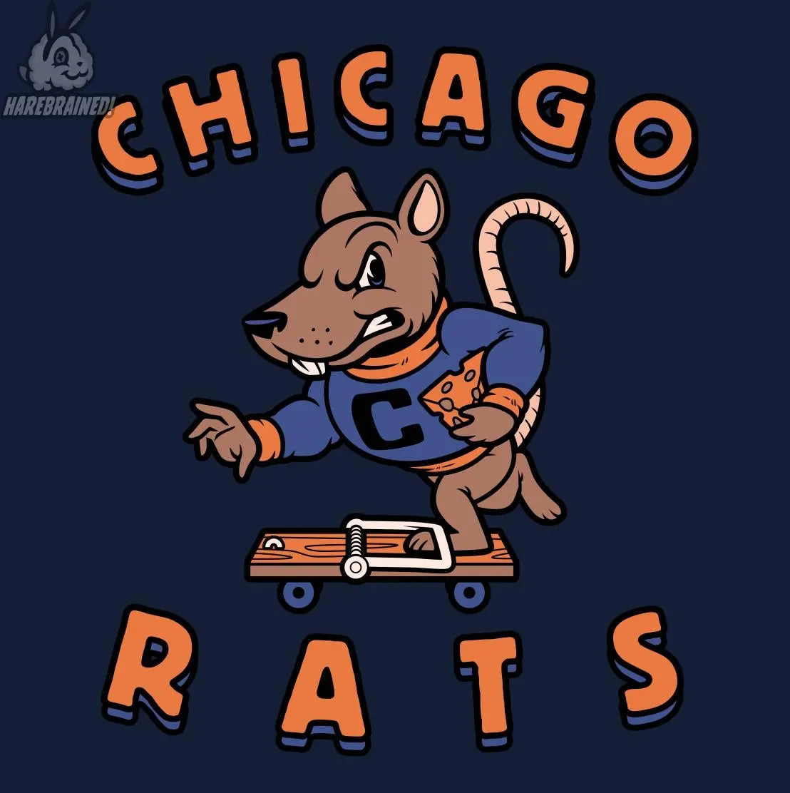 Chicago Target Rats Sign Chicago Rats Mascot – Harebrained