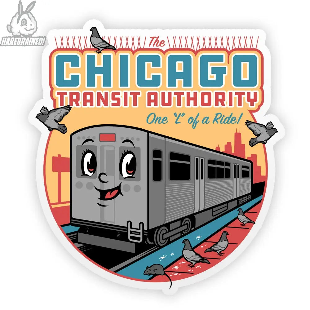 Chicago Target Rats Sticker Chicago Stickers – Harebrained