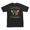 Chicago Cicadas Unisex Tee (Screenprinted)