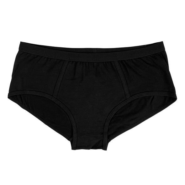 Black Cotton Panties