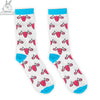 Hands Off Women's Crew Socks Harebrained