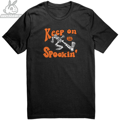 Keep On Spookin' teelaunch