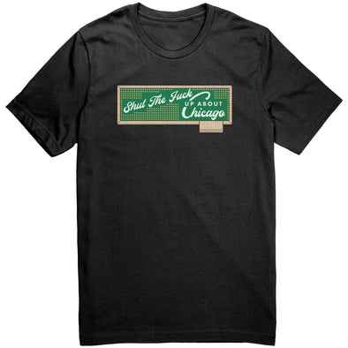 Shut the fuck up about chicago jazz clubs the green mill shirt by harebrained