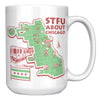 STFU About Chicago Pizza Box Coffee Mug