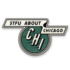 STFU About Chicago Enamel Pins