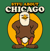 Shut the fuck up about Chicago Eagle Man Insurance shirt by Harebrained