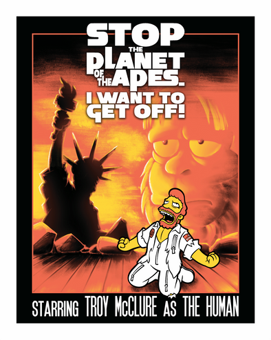 Stop the Planet of the Apes Poster