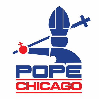 Chicago Pope Screen Printed Tee
