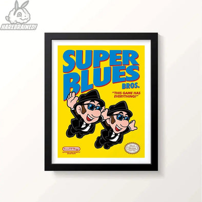 Super Blues Bros Print Harebrained