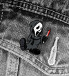 Vintage Ghostface Pin Harebrained