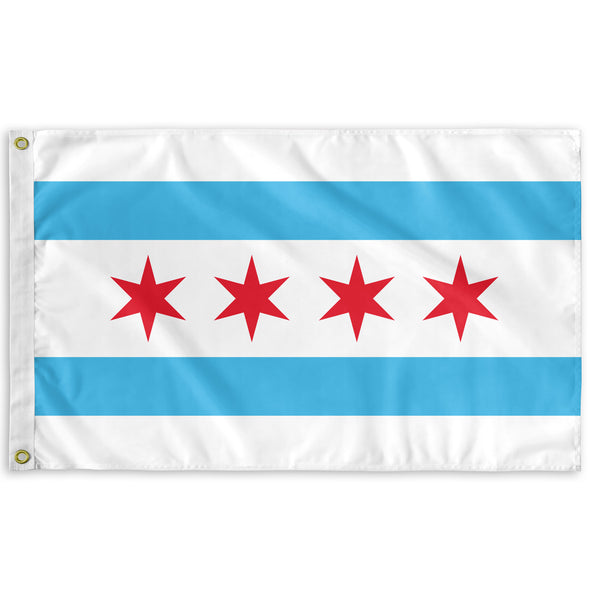 Chicago City Flag