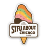 STFU About Chicago Stickers