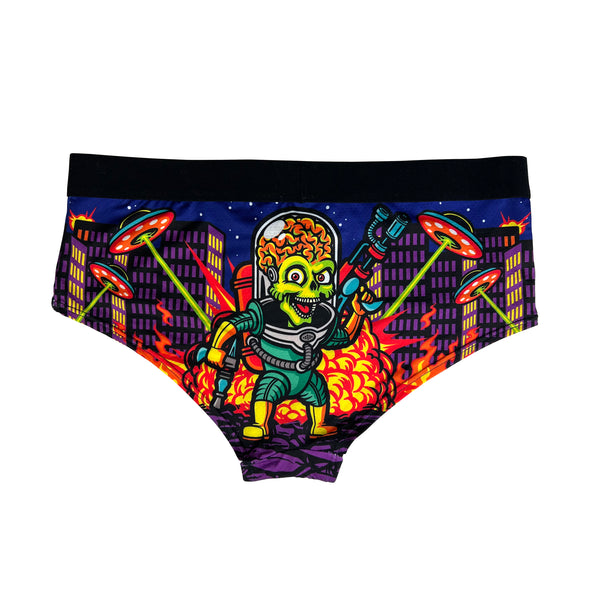 I Come In Peace Mars Attacks Panties by Harebrained