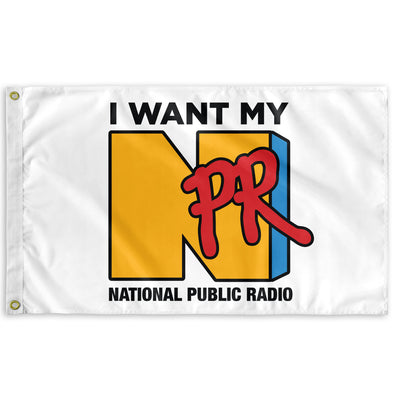 I Want My NPR Flag