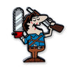 Little Boomsticks Black Nickel Pin