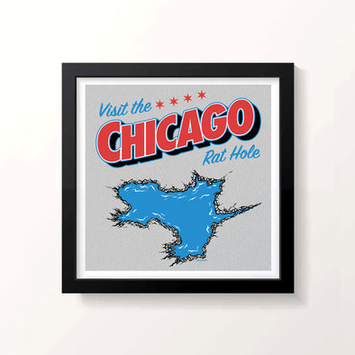 Chicago Rat Hole Print