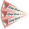 Deep Dish Pizza Pennant