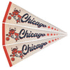 Chicago Basketball Pennant