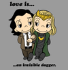 Love Is... An Invisible Dagger