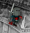 Little Flesh Wound Black Nickel Pin